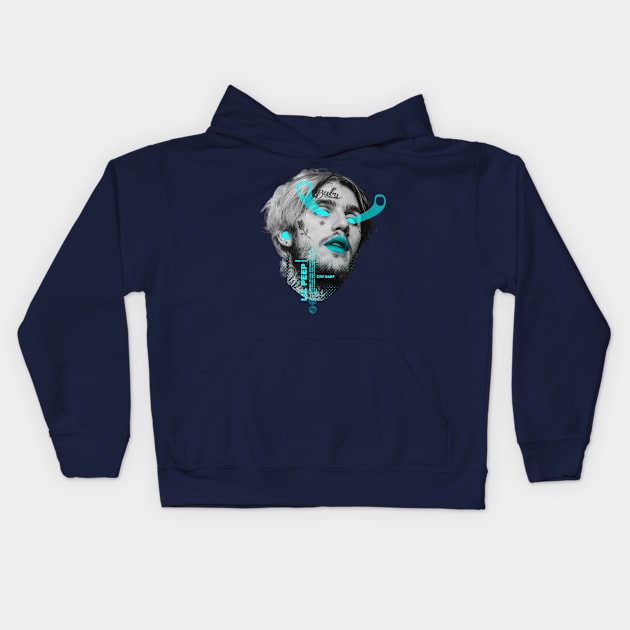 Lil Peep Kids Hoodie by mrcatguys